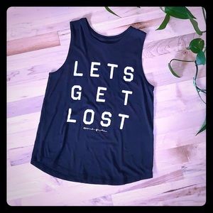 spiritual gangster tank, let’s get lost, black, s